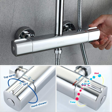 Carica l&#39;immagine nel visualizzatore di Gallery, . by Amazon - Sistema Doccia Con Miscelatore Termostatico 40℃ Colonna Doccia Rea
