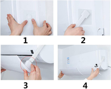 Carica l&#39;immagine nel visualizzatore di Gallery, Deflettore Del Deflettore Del Vento Del Condizionatore D&#39;Aria,Deflettore Regolab
