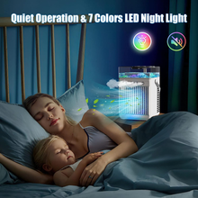 Carica l&#39;immagine nel visualizzatore di Gallery, Condizionatore D&#39;Aria Portatile, Mini Air Cooler D&#39;Aria Mobile Con Sistema Di St
