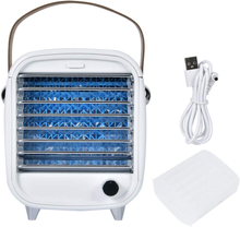 Carica l&#39;immagine nel visualizzatore di Gallery, Condizionatore D&#39;Aria Portatile Ventola Di Raffreddamento Da Tavolo Raffreddator
