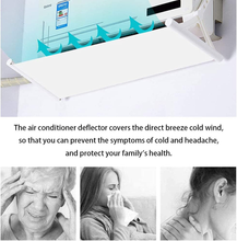 Carica l&#39;immagine nel visualizzatore di Gallery, Aria Condizionata Vento Deflettore,Deflettore Condizionatore,180 Gradi Regolabil
