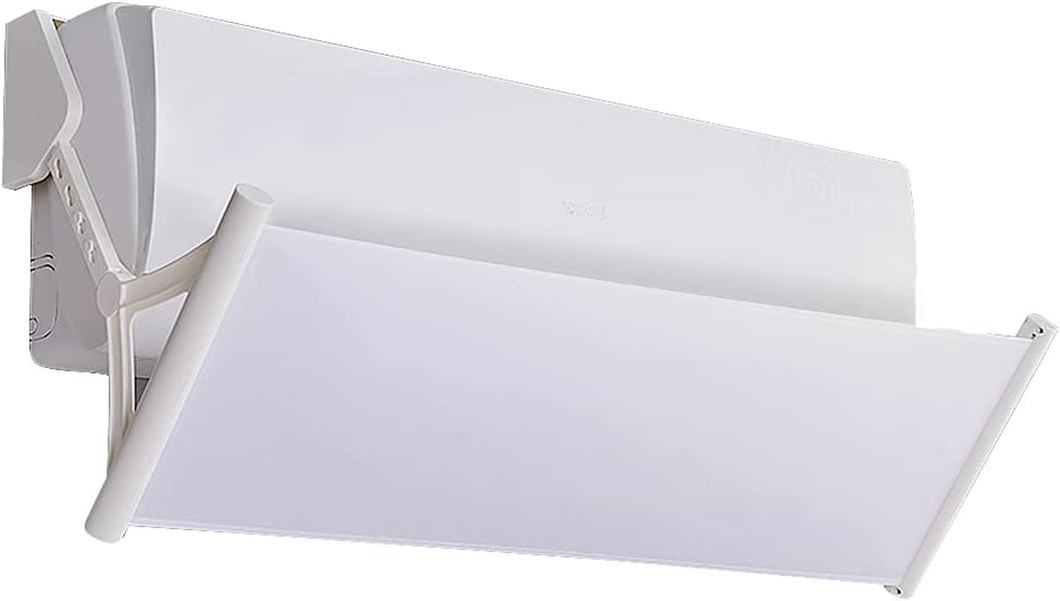 Deflettore per Climatizzatore （Bianca）Non Necessita Di Foratura Parabrezza Aria