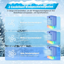 Carica l&#39;immagine nel visualizzatore di Gallery, Aria Condizionata Mobile Con 7 Luci Colorate 3 Velocità, 700 Ml, Display HD Pers
