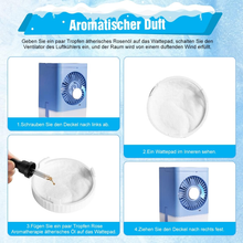 Carica l&#39;immagine nel visualizzatore di Gallery, Aria Condizionata Mobile Con 7 Luci Colorate 3 Velocità, 700 Ml, Display HD Pers
