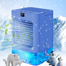 Carica l&#39;immagine nel visualizzatore di Gallery, Aria Condizionata Mobile Con 7 Luci Colorate 3 Velocità, 700 Ml, Display HD Pers
