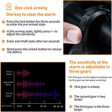Carica l&#39;immagine nel visualizzatore di Gallery, Campanello Bici, Allarme Clacson Elettrico, Volume Regolabile 130 Decibel, Clacs
