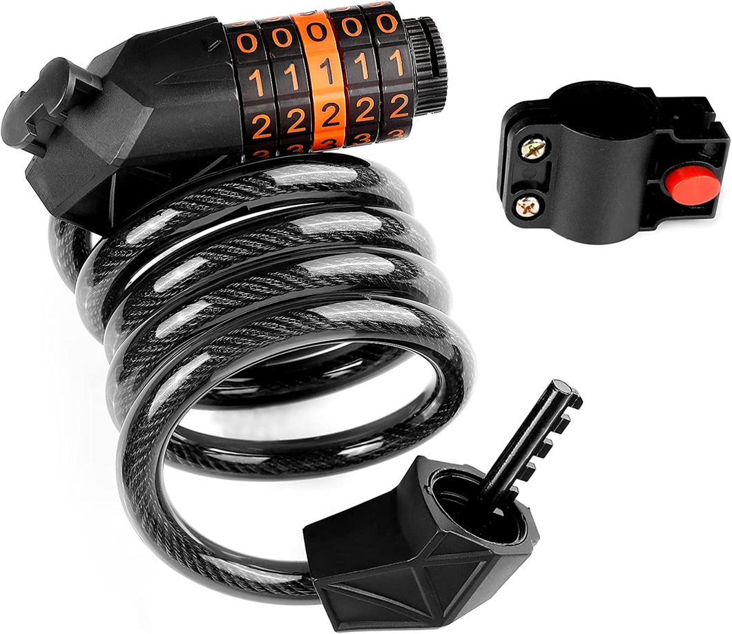 Lucchetto Bici Comb Cat Bici Antif 120CX120