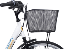 Carica l&#39;immagine nel visualizzatore di Gallery, Discovery City Bicicletta Donna, Con Campanello E Cestino Sul Davanti, Bianco (W
