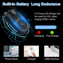 Carica l&#39;immagine nel visualizzatore di Gallery, Campanello Elettrico per Bicicletta, Campanello Bici Impermeabile IPX4, Campanel
