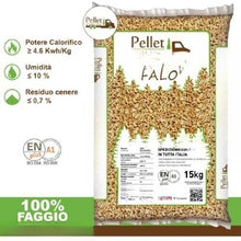 Carica l&#39;immagine nel visualizzatore di Gallery, Pellet legna di faggio e abete, 20 sacchi da 15kg classe A1 cerT.KG300+fuliko om
