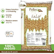 Carica l&#39;immagine nel visualizzatore di Gallery, Pellet legna di faggio e abete, 20 sacchi da 15kg classe A1 cerT.KG300+fuliko om
