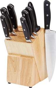- Set Premium Di Coltelli Con Ceppo, 9 Pezzi