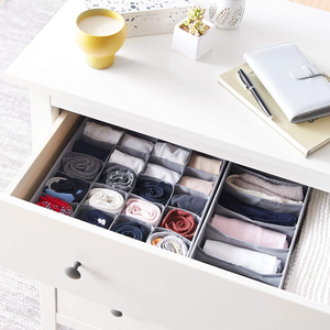 - Organizer per Cassettiera, per Reggiseni E Biancheria Intima, Confezione Da 2