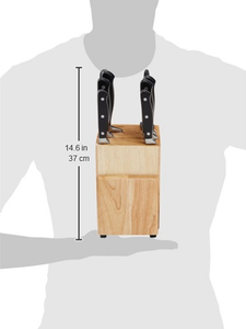 - Set Premium Di Coltelli Con Ceppo, 9 Pezzi