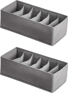 - Organizer per Cassettiera, per Reggiseni E Biancheria Intima, Confezione Da 2