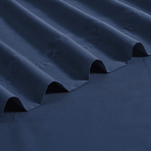 Carica l&#39;immagine nel visualizzatore di Gallery, Lenzuolo Piano in Microfibra 230 X 260 Cm Blu Sc.
