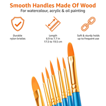 Carica l&#39;immagine nel visualizzatore di Gallery, Set Di Pennelli per Dipingere 10 Diverse Misure
