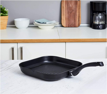 Carica l&#39;immagine nel visualizzatore di Gallery, Bistecchiera Antiaderente a Induzione - Alluminio Pressofuso - 28 Cm
