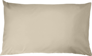 - Federe in Microfibra, 50 X 80 Cm, Set Di Due - Beige