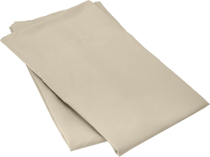 - Federe in Microfibra, 50 X 80 Cm, Set Di Due - Beige