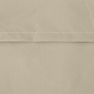 - Federe in Microfibra, 50 X 80 Cm, Set Di Due - Beige