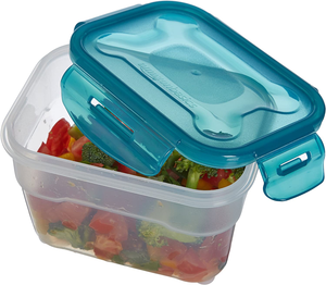 - Set Di Contenitori a Chiusura Ermetica per Alimenti, 3 Pezzi Da 1,2 L