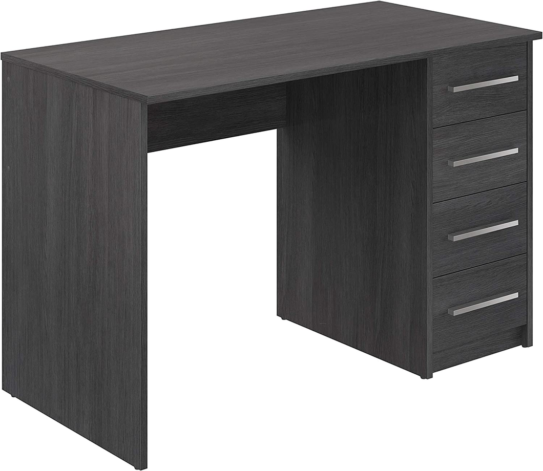 , Scrivania Con 4 Cassetti in Stile Moderno, Modello Idro, 56 X 110 X 73 Cm, Col