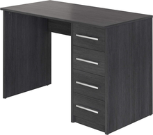 Carica l&#39;immagine nel visualizzatore di Gallery, , Scrivania Con 4 Cassetti in Stile Moderno, Modello Idro, 56 X 110 X 73 Cm, Col
