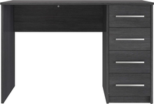 Carica l&#39;immagine nel visualizzatore di Gallery, , Scrivania Con 4 Cassetti in Stile Moderno, Modello Idro, 56 X 110 X 73 Cm, Col
