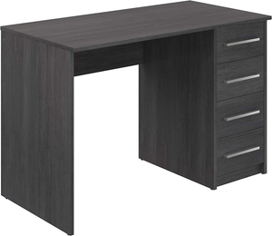 , Scrivania Con 4 Cassetti in Stile Moderno, Modello Idro, 56 X 110 X 73 Cm, Col
