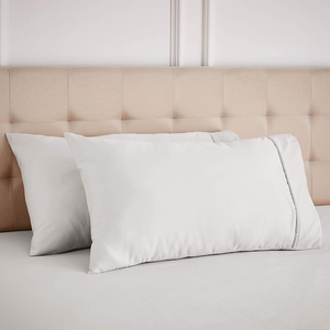 - Federe a 400 Fili, Set Di 2, 50 X 80 Cm - Bianco