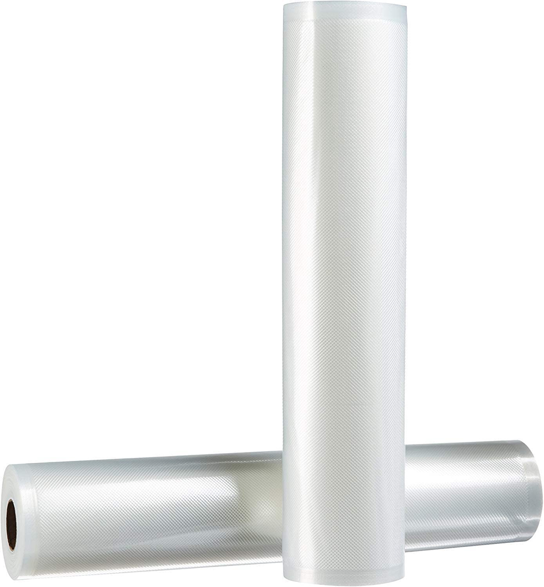 - Rotoli Sottovuoto per Alimenti, 28 Cm X 500 Cm, Pacco Da 2