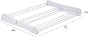 - Stendibiancheria Pieghevole, Bianco, Metallo