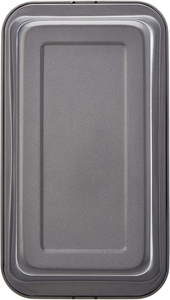 - Teglia per Pane in Acciaio Al Carbonio Antiaderente, 27X15X7 Cm, Confezione Da