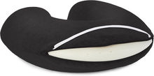 Carica l&#39;immagine nel visualizzatore di Gallery, - Cuscino per Il Collo, in Memory Foam, Nero
