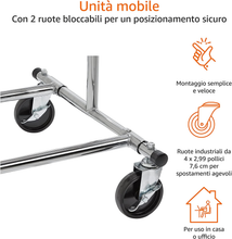 Carica l&#39;immagine nel visualizzatore di Gallery, - Stand Appendiabiti, Cromato
