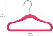 Carica l&#39;immagine nel visualizzatore di Gallery, Grucce in Velluto per Bambini, 30 Pezzi, Rosa
