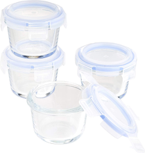 Carica l&#39;immagine nel visualizzatore di Gallery, Contenit. in Vetro Da 150 Ml Traspar  Cop Blu
