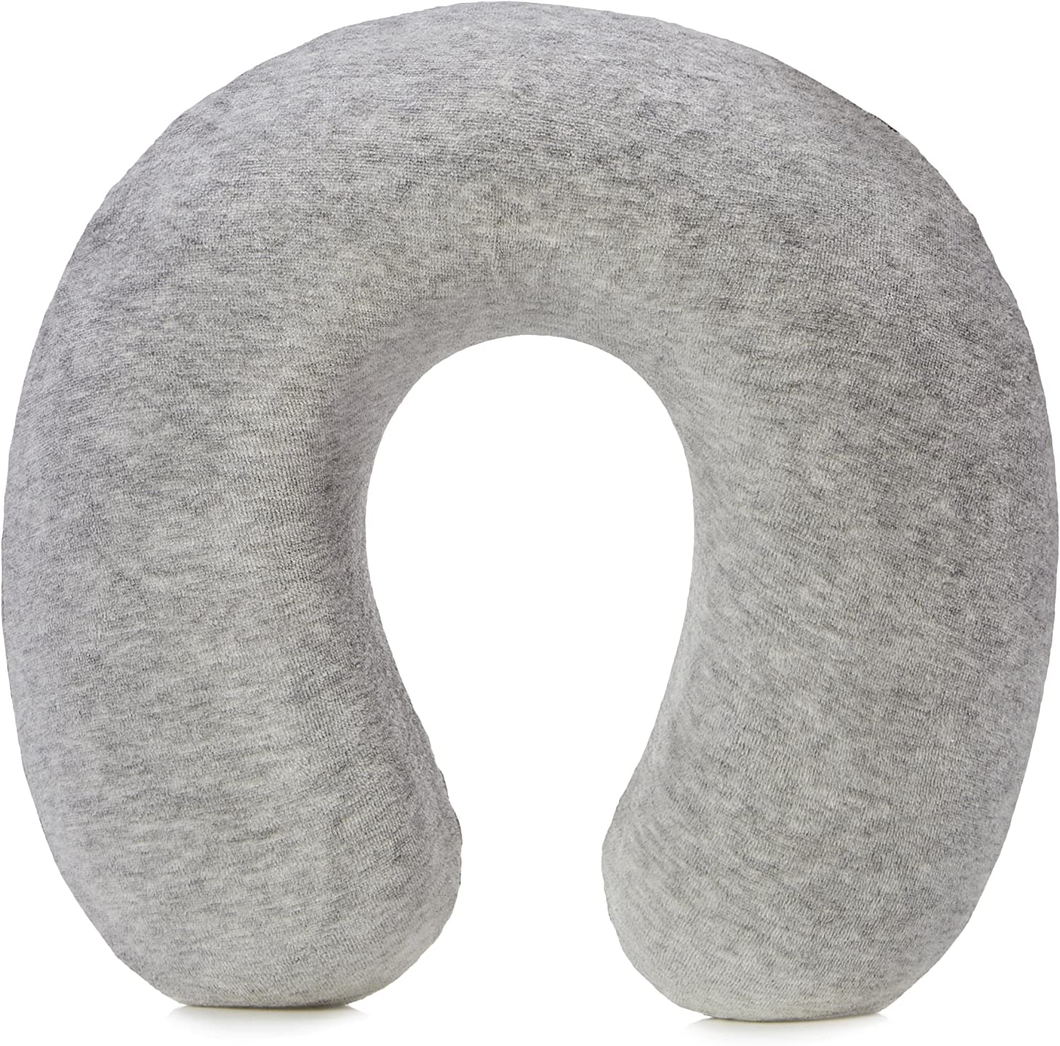 - Cuscino per Il Collo, in Memory Foam, Grigio