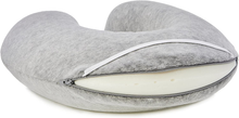 Carica l&#39;immagine nel visualizzatore di Gallery, - Cuscino per Il Collo, in Memory Foam, Grigio
