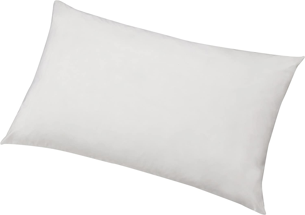 - Set Da 2 Copricuscini Ipoallergenici, Bianchi, 50 X 80 Cm