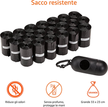 Carica l&#39;immagine nel visualizzatore di Gallery, - Sacchetti per Bisogni Dei Cani, Con Dispenser E Clip per Guinzaglio,300 Unità
