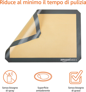 - Tappetini Da Forno in Silicone, Set Da 2 Pezzi