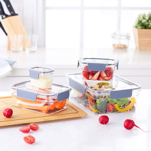 - Contenitore per Alimenti Con Chiusura, in Tritan, 22 Pezzi