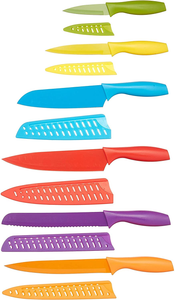 - Set Di Coltelli Colorati, 12 Pezzi
