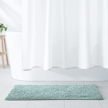 Carica l&#39;immagine nel visualizzatore di Gallery, - Tappeto Da Bagno in Microfibra, a Pelo Lungo, Antiscivolo, 0,53 X 0,86 M, Verd

