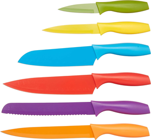 - Set Di Coltelli Colorati, 12 Pezzi