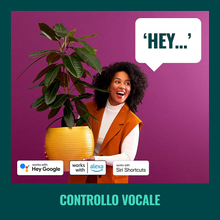 Carica l&#39;immagine nel visualizzatore di Gallery, Lampadina Smart Wi-Fi, Luce Bianca O Colorata Dimmerabile, E27, 8.5W, Controllo
