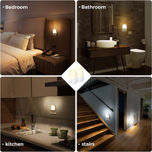 Carica l&#39;immagine nel visualizzatore di Gallery, Luce Notturna Bambini, [2 Pezzi] Luce Notturna LED 5 Livelli Luminosità Con Sens
