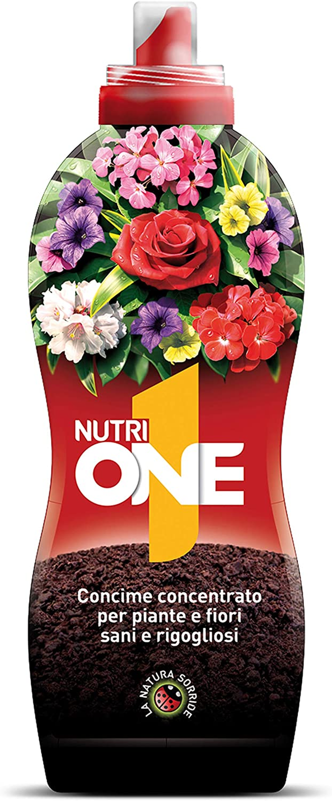 Nutrione Concime Concentrato per Piante E Fiori, 1 Litro, 1000 Unità
